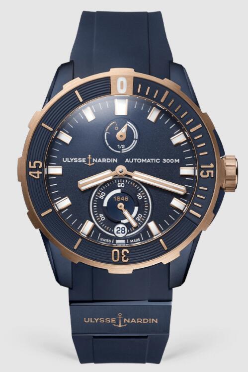 Ulysse Nardin Diver Chronometer 44mm 1185-170-3/BLUE Replica Watch